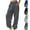 Black, variant on Sweatpants for Women Elastic Waist Plush Casual Loose Pants Drawstring Pockets Sports Pant Trousers