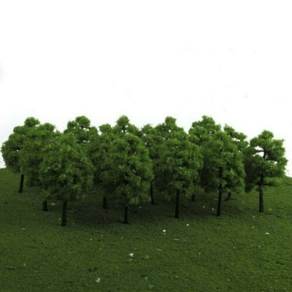 20PCS Model Trees Train Railroad Diorama Wargame Scenery Scale 1:100 Smile Home