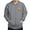 Graphite Gray, variant on CafePress - Kappa Alpha Order Coat Of Arms Sweatshirt - Zip Hoodie, Classic Hooded Sweatshirt with Metal Zipper