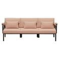 thumbnail image 4 of Acme Rajni Patio-Cushion for Wedge, Pink Fabric & Black Finish, 4 of 7