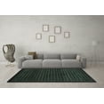 thumbnail image 3 of Ahgly Company Indoor Rectangle Abstract Light Blue Modern Area Rugs, 2' x 4', 3 of 4