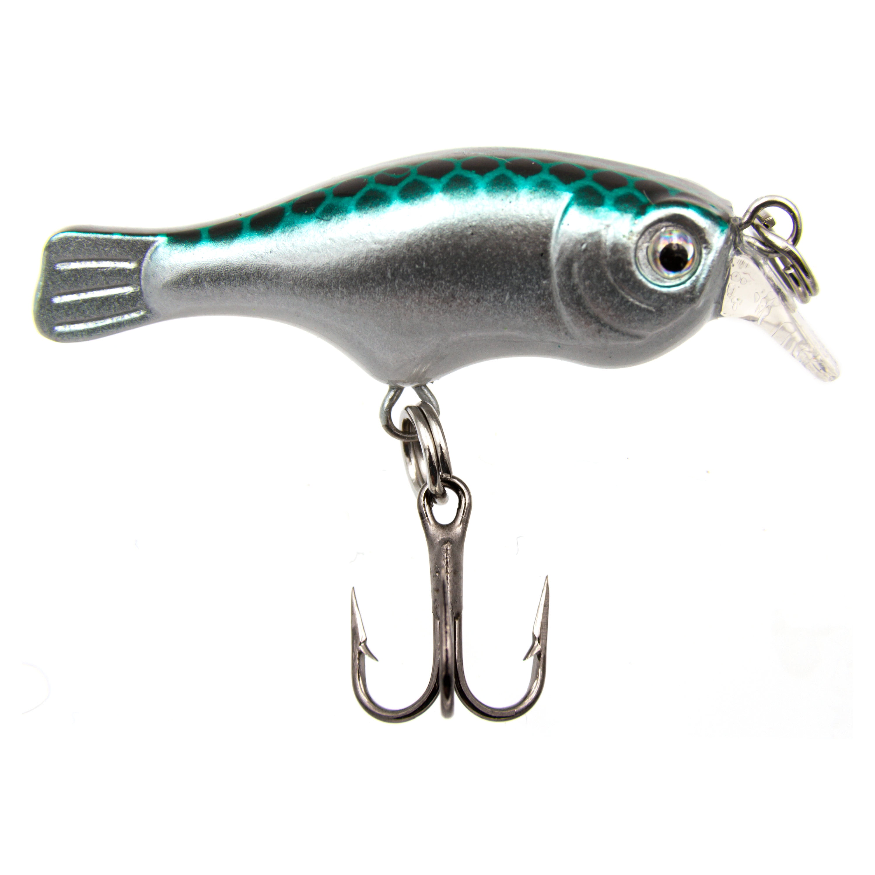 Ozark Trail Freshwater Mini Minnow Fishing Lure, Natural Minnow, 1/16 oz