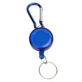 thumbnail image 4 of Telescopic Burglar Keychain, Lightweight Multifunction Portable Retractable Keychain Buckle Strong Compact With Carabiner For Outdoor Blue,Green,Purple, 4 of 8