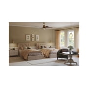 Penn Collection One-Light Natural Brass Clear Glass Farmhouse Pendant Light