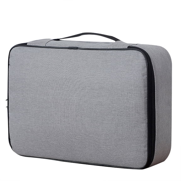 openpig Document Organizer with Lock, File Organizer, Document Box, Portable Home Travel Safe Storage for Important Documents, Files