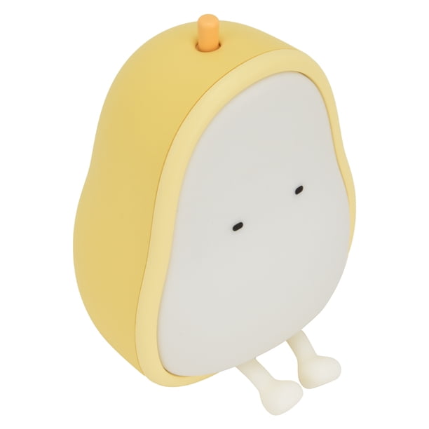 Lámpara de noche LED Jadeshay forma de pera de dibujos animados silicona