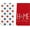 Red, variant on Red Stars Home Sweet Home Patriotic 4th of July Kitchen Towels Dish Towels, Memorial Day 18x26 Inch Seasonal Decoration Hand Towels Set of 2