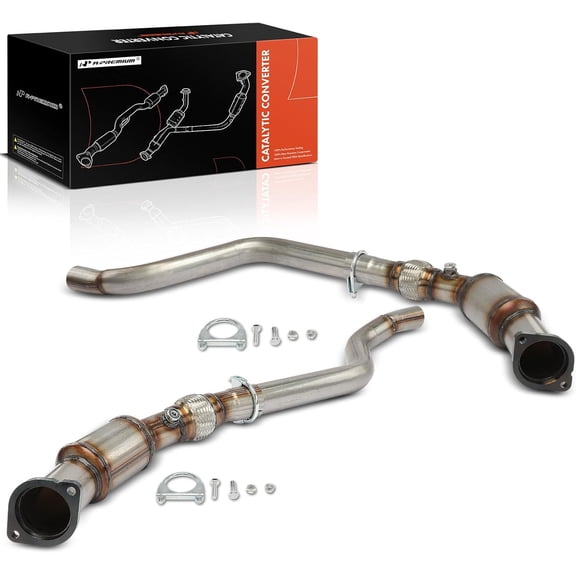 A-Premium Left and Right 2-PC Catalytic Converter Kit Direct-Fit Compatible with Dodge Charger 2006-2007, Magnum 2005-2007 & Chrysler 300 2005-2007, 5.7L, EPA Compliant