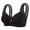 Black, variant on jsaierl Women's Bras No Wire Push Up T-shirt Bras Seamless Full Coverage Bralettes Shapewear Breathable Full Figure Bras