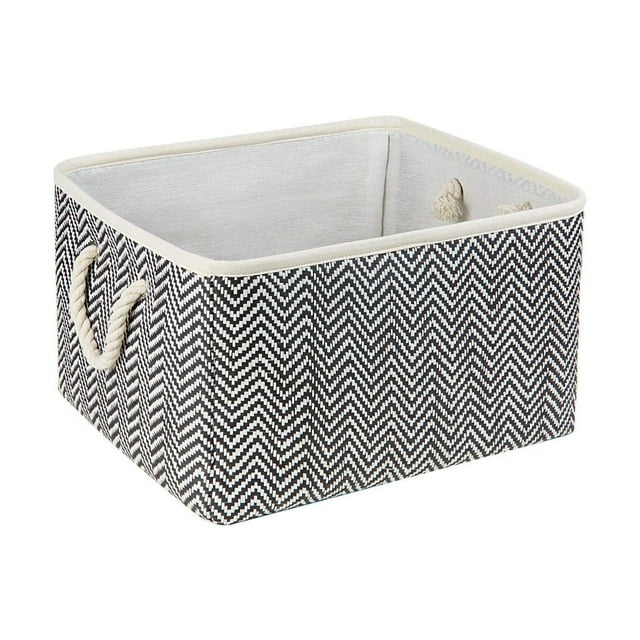 Hometrends Woven Paper Fabric Basket