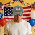 thumbnail image 2 of UngA 250th Anniversary USA Hat Adjustable 1776-2026 Patriotic Hat Retro Embroidered Cap for Men Women Gifts,One Size, 2 of 5