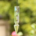 thumbnail image 2 of EOEMY Rainbow Maker 2Pc 100mm Bullet Crystal Feng Shui Faceted Prism Glass Hanging Diy, 2 of 6