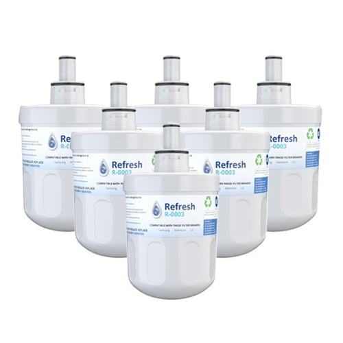 Replacement For Samsung RFG297AARS Refrigerator Water Filter by