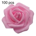 thumbnail image 4 of Soumake 25/50/100Pcs Artificial Pe Foam Rose Flowers Head Diy Wedding Home Room Decor Household, 4 of 8