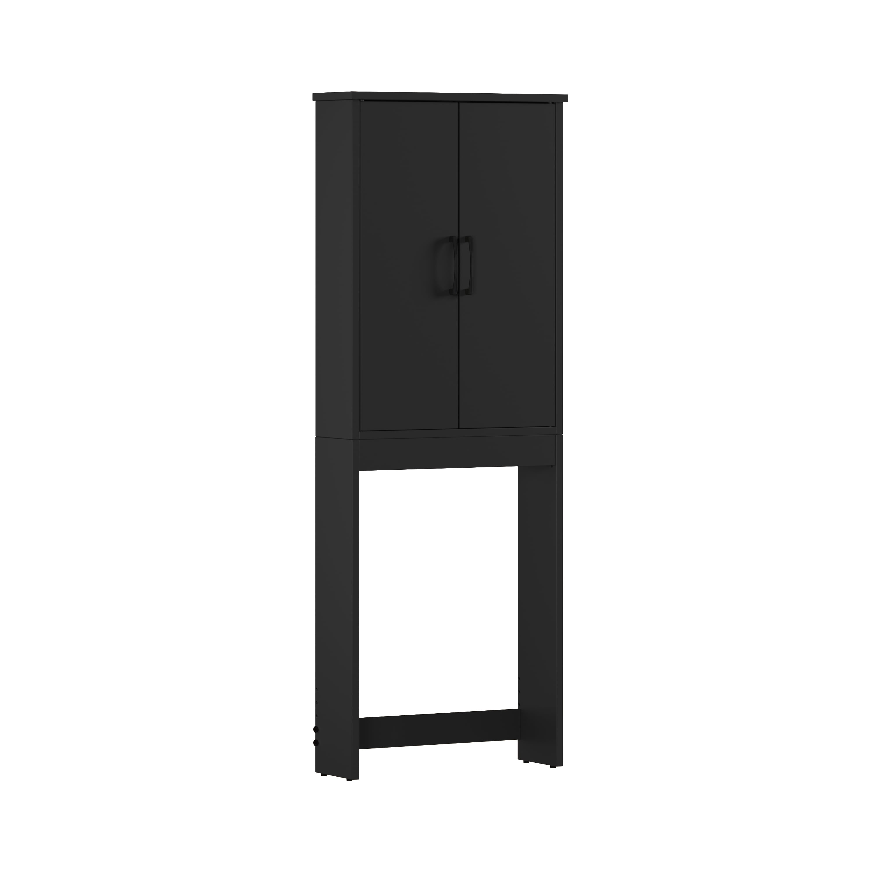 Mainstays Ardent Over-the-Toilet Bathroom Storage Cabinet, Black