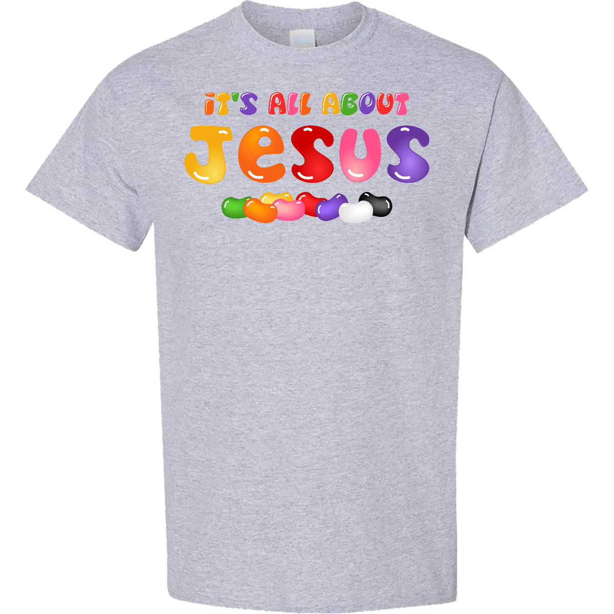 Inktastic Jelly Bean Jesus T-Shirt