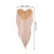 thumbnail image 2 of unbranded Parche Dorado Corazón Con Strass Y Para Ropa Accesorio Decorativo Handmade, 2 of 8