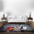 thumbnail image 3 of Rug, Custom Rug, Accent Rugs, Printed Graffiti Rugs, Customs Rug, Banksy Rugs Kitchen Rugs, Modern Rug, Banksy Rugs, Thick Rugs, 1.7'x2.3' - 50x70 cm, 3 of 8
