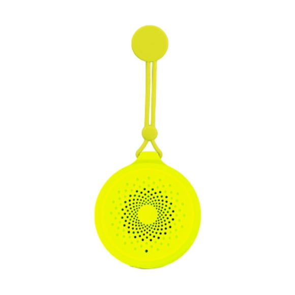 Wuztai Deals 90% off Bluetooth Shower Speaker Handsfree Speakerphone With Built-in Mic Dedicated Suction Cup For Showers Bluetooth 5.0 IP64 Clearance