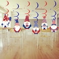 thumbnail image 2 of Fourth Of July Decorations Hanging Shiny Decorations Patriotic Party Decor Independence Day Hanging, 2 of 9