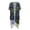 Musical Notes, variant on HELLHERO Polyester Bathing Suit Cover Up for Vacation Kimono Casual Piano Daisy Pattern Design