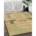 thumbnail image 2 of Ahgly Company Indoor Rectangle Abstract Metallic Gold Abstract Area Rugs, 7' x 9', 2 of 6
