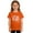 Orange, variant on KAUOD Girls 100 Day of School Tees Cute Love Graphic Short Sleeve T Shirt Tops Kids Toddler School Soft Summer Shirt Clothes
