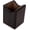 Black, variant on The ExoticX Leather Pen Pencil Holder Square Green Color Caddy Office Desk Home Supply Stationery Organizer Personalized Gifts