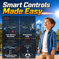 thumbnail image 5 of JoyStone RC Helicopter for Kids and Adults, 2.4GHz Remote Control Helicopter with 2 Batteries, 26 Min Flight, Altitude Hold, One-Key Takeoff, LED Light, Indoor Flying Toy Gift for Boys, 5 of 9