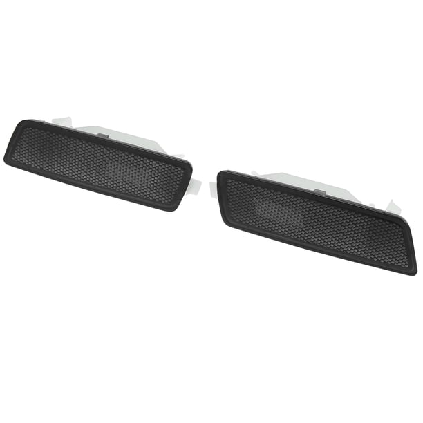 Par Coche Exterior Lateral Marcador Frontal Guardabarros LED Lámparas Carcasas Negro