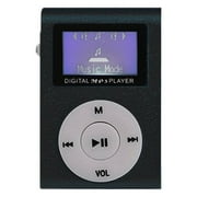 Blasgw Portable MP3 Player, Mini USB LCD Screen MP3 Card Support Sports Music Player Black