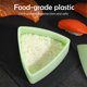 thumbnail image 3 of Molde para bolas de arroz triangulares, antiadherente, para sushi, con algas marinas. Molde para bento con algas marinas tostadas (verde claro)., 3 of 8