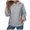 Grey, variant on Women's Tunic Tops Winter Loose Fit Hooded Long-sleeved Dolman Off the Shoulder Hoody Graphic Hoodie Cotton Sweatshirt(Blue,S)
