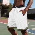 thumbnail image 2 of ZVNAΖH Mens Basketball Shorts Mesh Breathable Athletic Gym Workout Sport Shorts Quick Dry Lightweight, 2 of 8