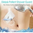 thumbnail image 2 of 25 PCS Large Waterproof Shower Bandages - 10x12" Transparent Adhesive Film, Second Skin for Surgery, Tattoo Aftercare, 2 of 5