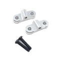 thumbnail image 1 of Speravity 2 piezas de soporte fijo de coche de Control remoto reemplazo de accesorio de Base de montaje de puente trasero para WLtoys 12423 12427 12429 Herramientas y ferretería Plata Speravity TO011805-03B, 1 of 6