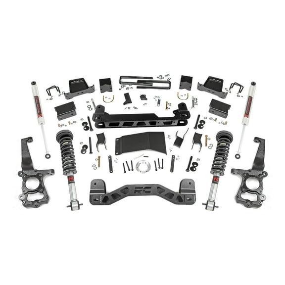 Rough Country 6" Lift Kit w/M1 Struts for 2015-2020 Ford F-150 4WD - 55740