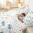 thumbnail image 5 of Catabedysis Minimal Camping 7-Piece Twin Bedding,Mountain Tent Pattern Bedding Comforter Set For Boys,Multicolor,Polkadot Reversible, 5 of 7