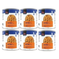 (6 Cans Pack) Mountain House Chili Mac With Beef #10 Can Freeze Dried Camping Food for Emergency