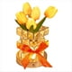 thumbnail image 1 of Lámpara de Tulipán con Forma de Flor, 3 Colores, Atenuación Infinita, Funciona con Pilas, Luz Pequeña, Recargable, Inalámbrica, Táctil, de Mesa B, 1 of 5