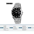 thumbnail image 4 of Reloj De Pulsera Análogico Para Hombre Skmei 9069 Color de la correa Plateado Color del bisel Negro Color del fondo Negro, 4 of 4