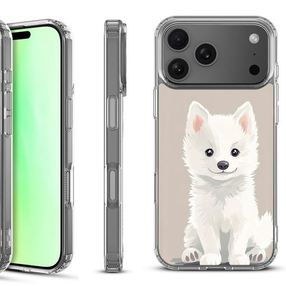 For iPhone 17 Pro Shockproof Protective Phone Case, by OneToughShield - Husky Joy