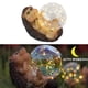 thumbnail image 3 of Lámpara de energía solar forma de erizo estatua de animal arte adornos iluminados solar resistente duradero para decoración de patio trasero Magideal Lámpara de energía solar, 3 of 8