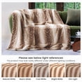 thumbnail image 5 of ARLAJO Cozy Cow Print Faux Fur Throw Blanket,Animal Printed Blankets Super Soft Warm Thick Fluffy Throws Home Decor for Couch Bed Sofa Women Blanket Throw Cozy, 5 of 7