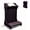 Dark Brown, variant on Haooyeah Wooden Prayer Table with Thick Kneeling Pad, Folding Design, Rounded Book Rest, Decorative Cross, Steel Tube Base for Home & Church Use