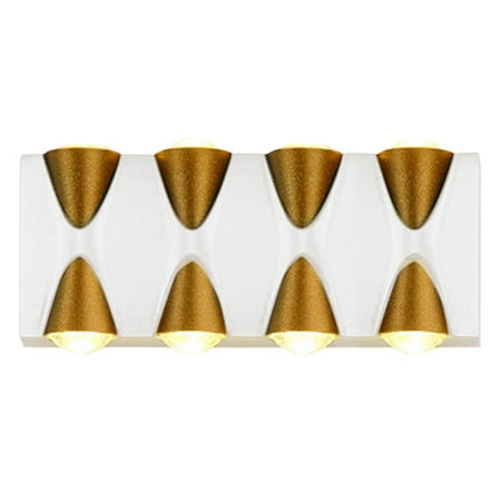 

Wall Light Indoor 8W Led Up and Down Wall Lamp Aluminium Modern Sconce Wall Wash Light for Garden Courtyard Warm White B