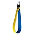 thumbnail image 3 of Abbraccia 2xNeoprene Wristlet Keychain Wrist Strap Band Key Holder Split Yellow 2 Pcs, 3 of 7