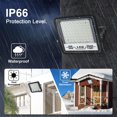 thumbnail image 4 of 2PCS 50W Reflector Led Exterior, BOSITE 6500K 6000LM Luz de Inundaci&oacute;n, Impermeable IP66 Luces LED Blanco para exterior, Patio, Jardin, Garaje, Etc, 4 of 6