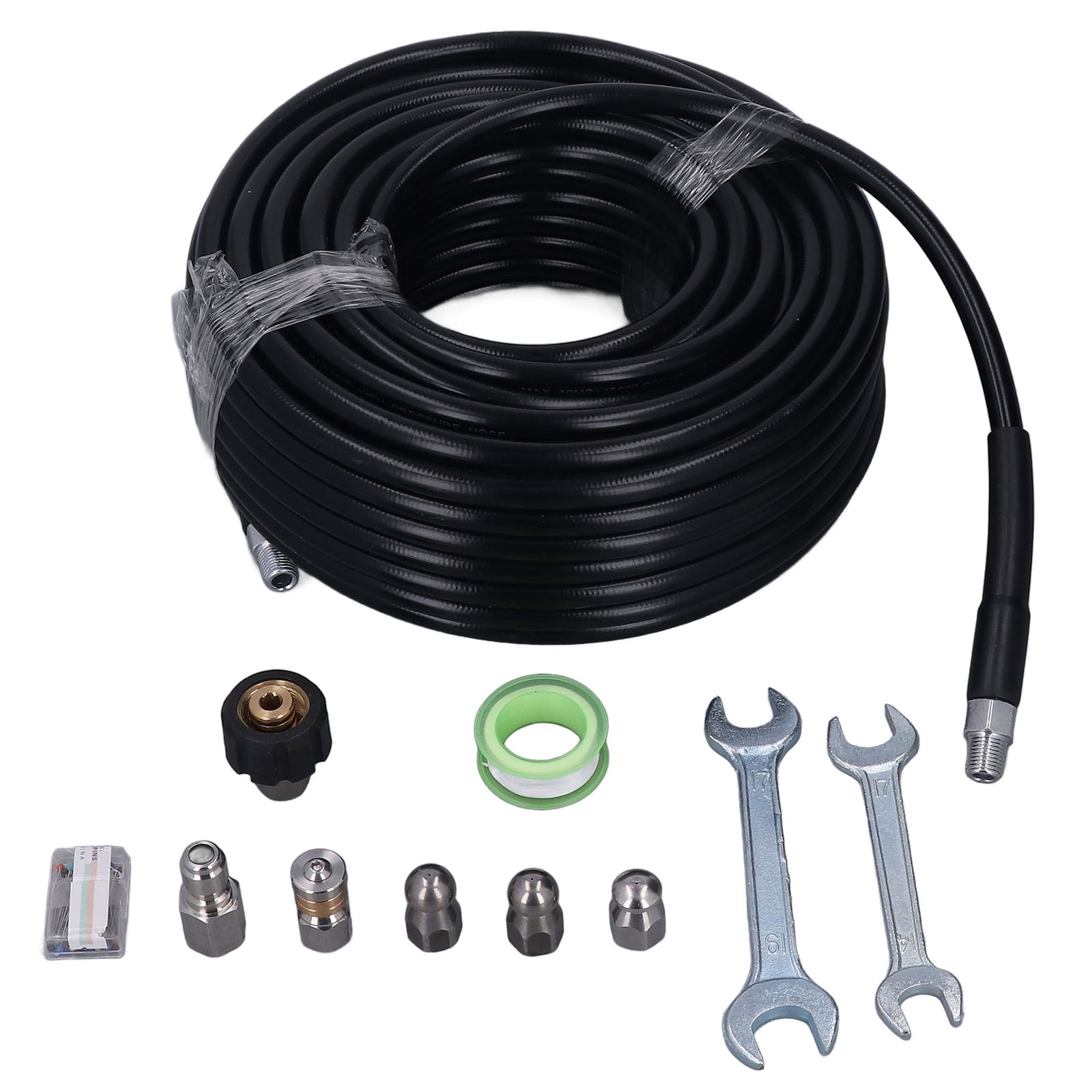 Sewer Jetter Kit Drain Cleaner Hose Pressure Washer Sewer Jetter Kit
