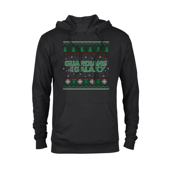 Marvel Guardians of the Galaxy: Holiday Special Sweater - Pullover Hoodie for Adults - Customized-Black